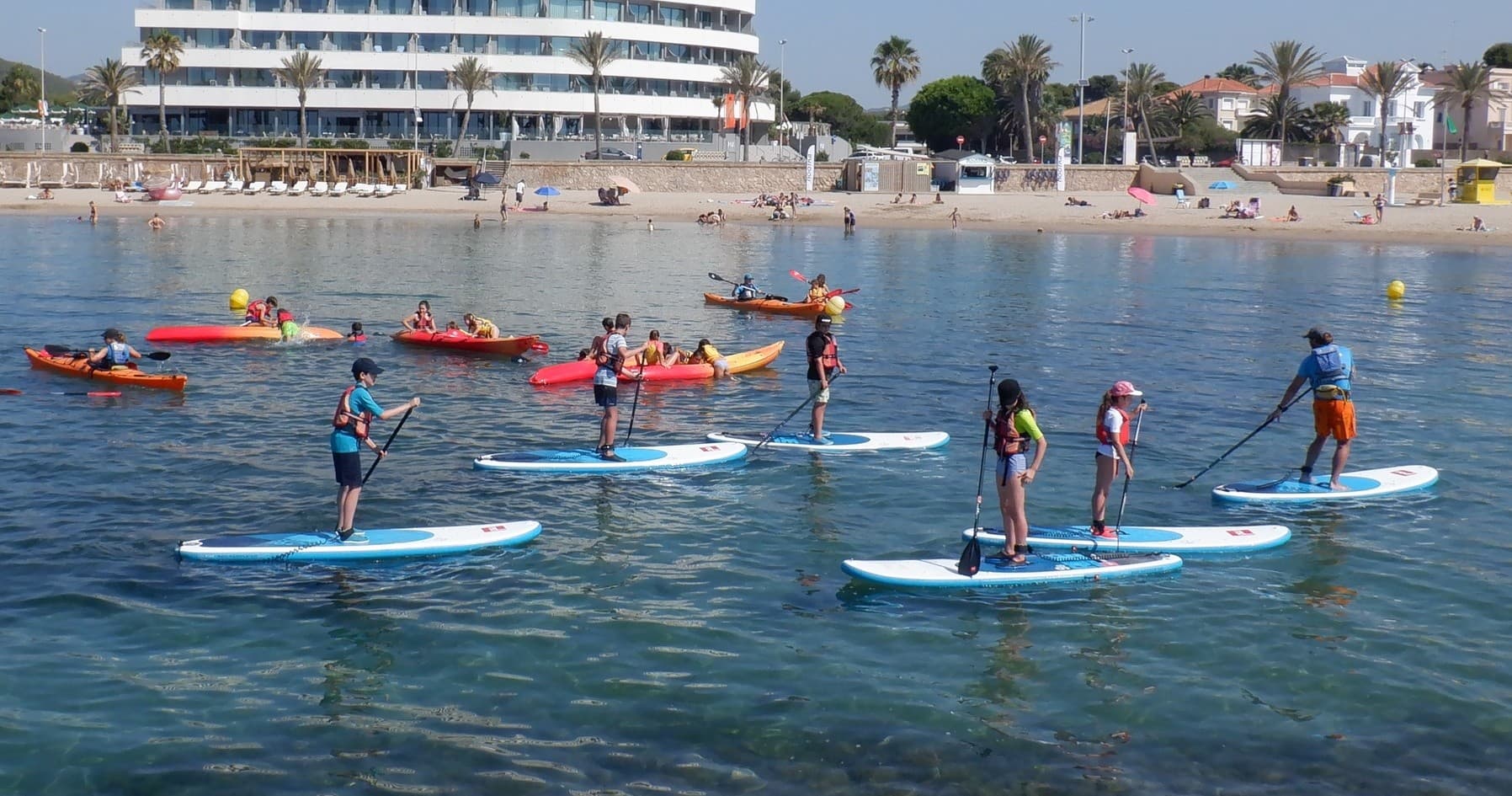 Campus Náutico: Nootka Kayak & SUP Kids Camp in Sitges – Learn Kayak, SUP & Canoa Hawaiana