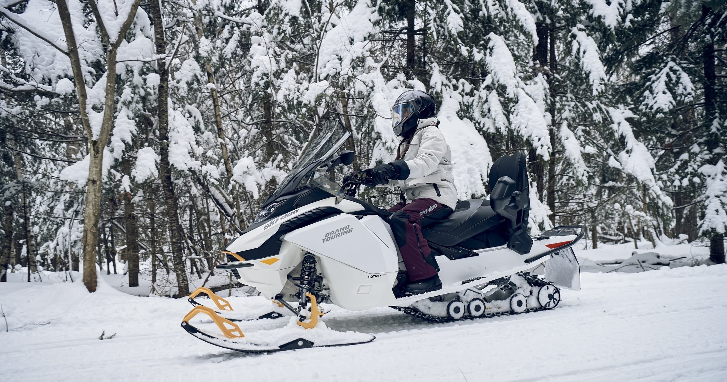 Eco-Friendly Electric Snowmobile Tour on Monument Creek Trail, Alaska