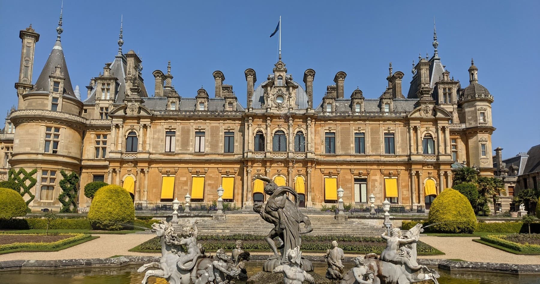 Land Adventures at Waddesdon Manor: Wine & Garden Experience