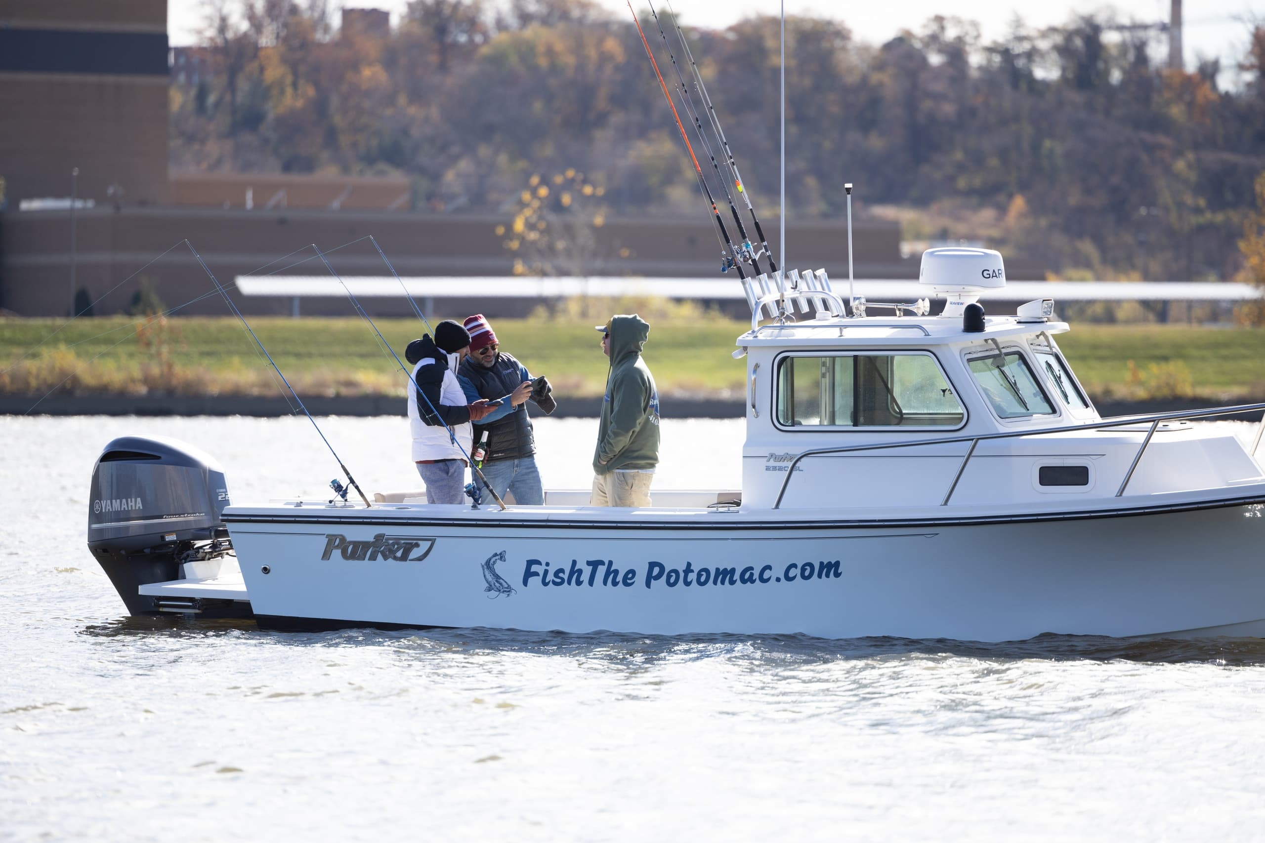 Louie on the Potomac: Private Parker 2320 Fishing Charters from The Yards Marina