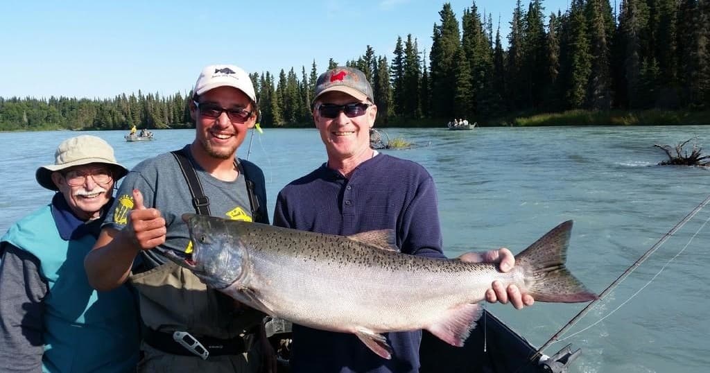 King Salmon Fishing on Kasilof River with Jimmie Jack Fishing