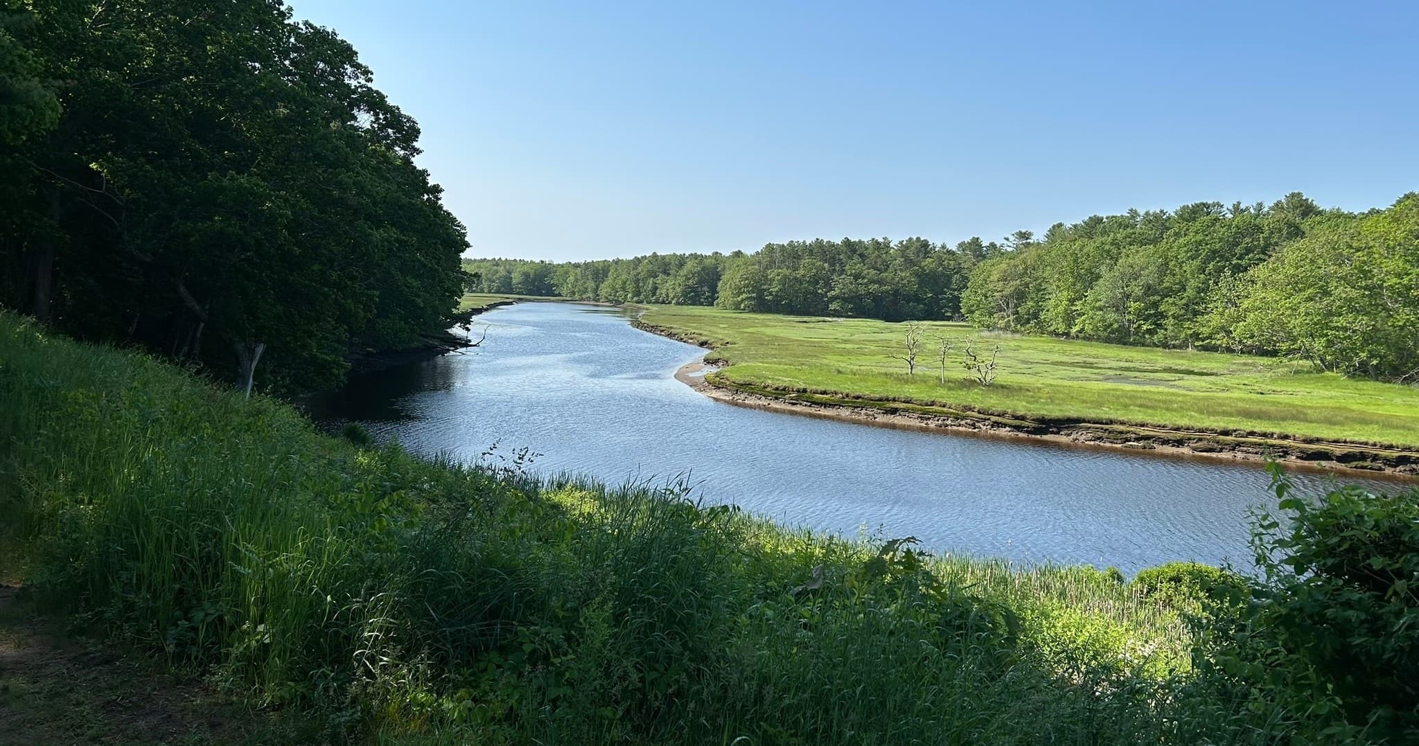 Mousam River Kayak Tour with Coastal Maine Hike and Bike