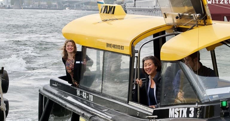 Titanen Tour & Watertaxi with De Rotterdam Tours