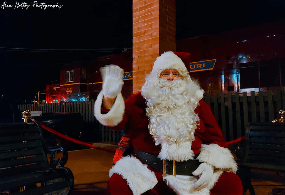Van Buren Holiday Express Train Ride in Springdale, AR