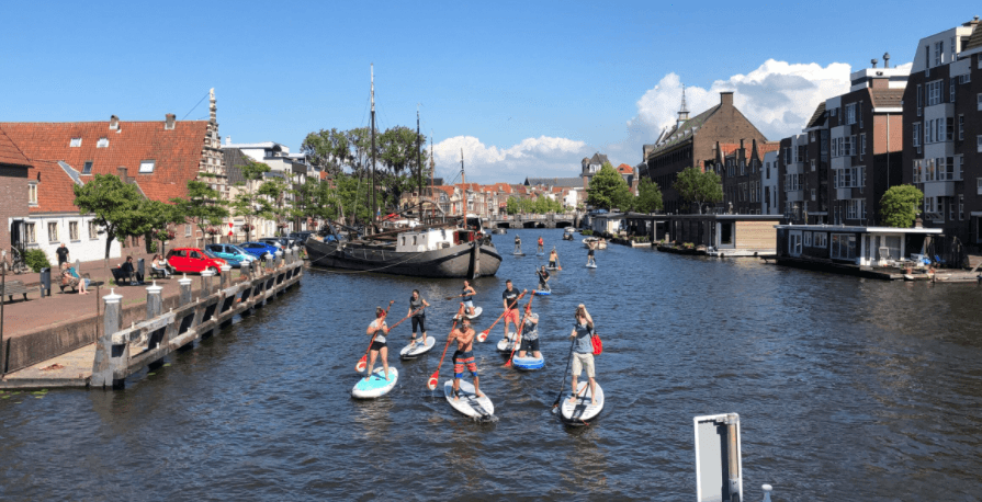 Rondvaart Leiden team