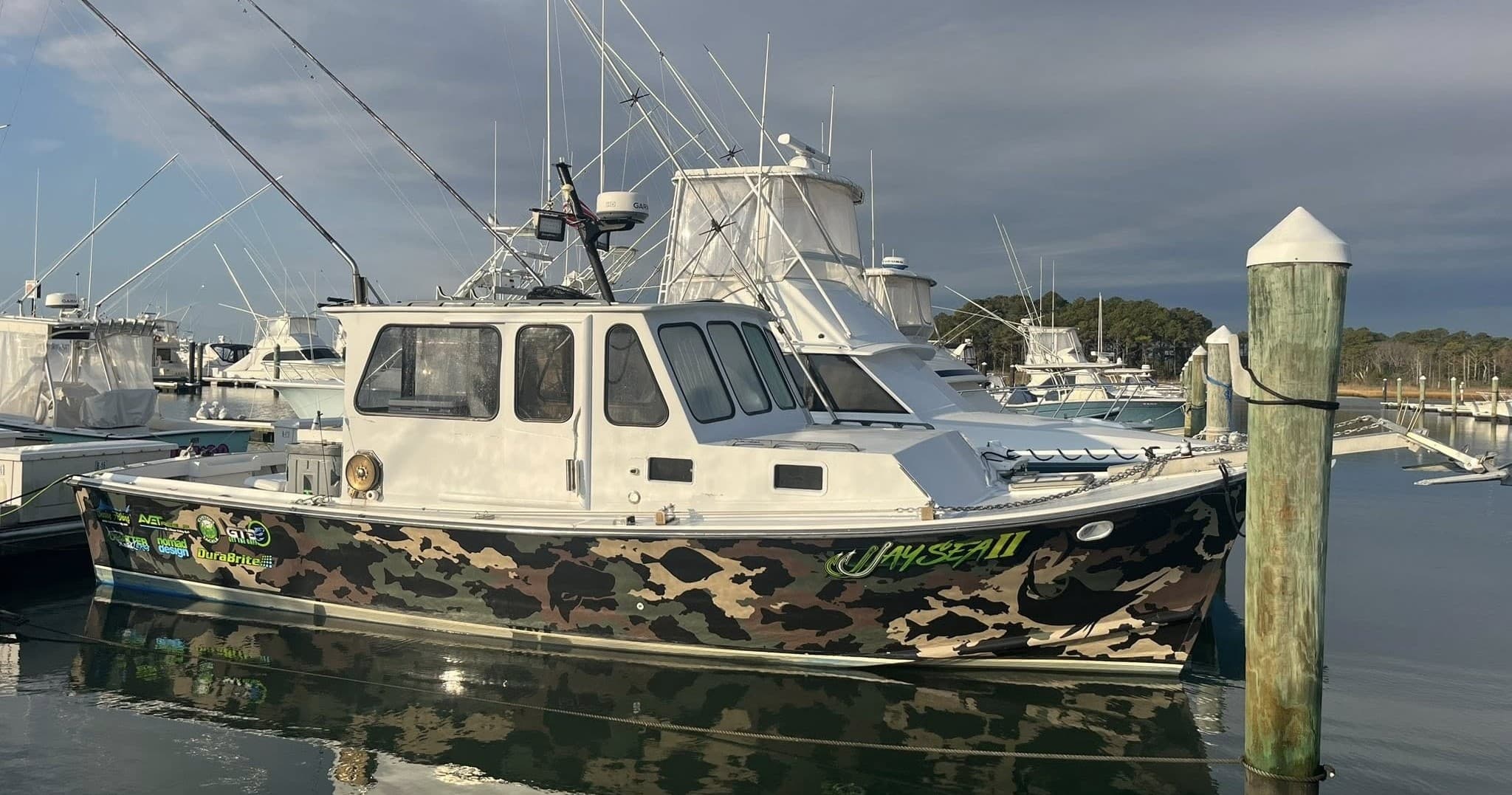 Fishing in Long Neck, Delaware
