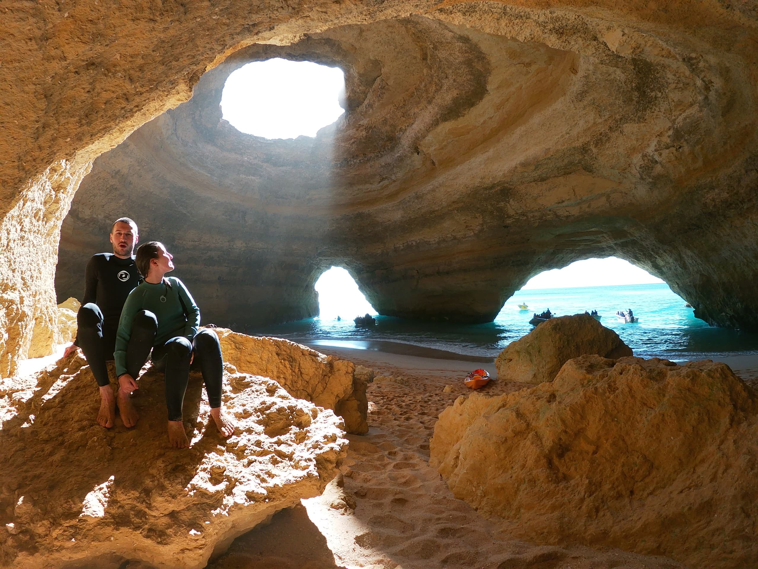 Benagil Caves SUP Sunset Tour by BlueXperiences