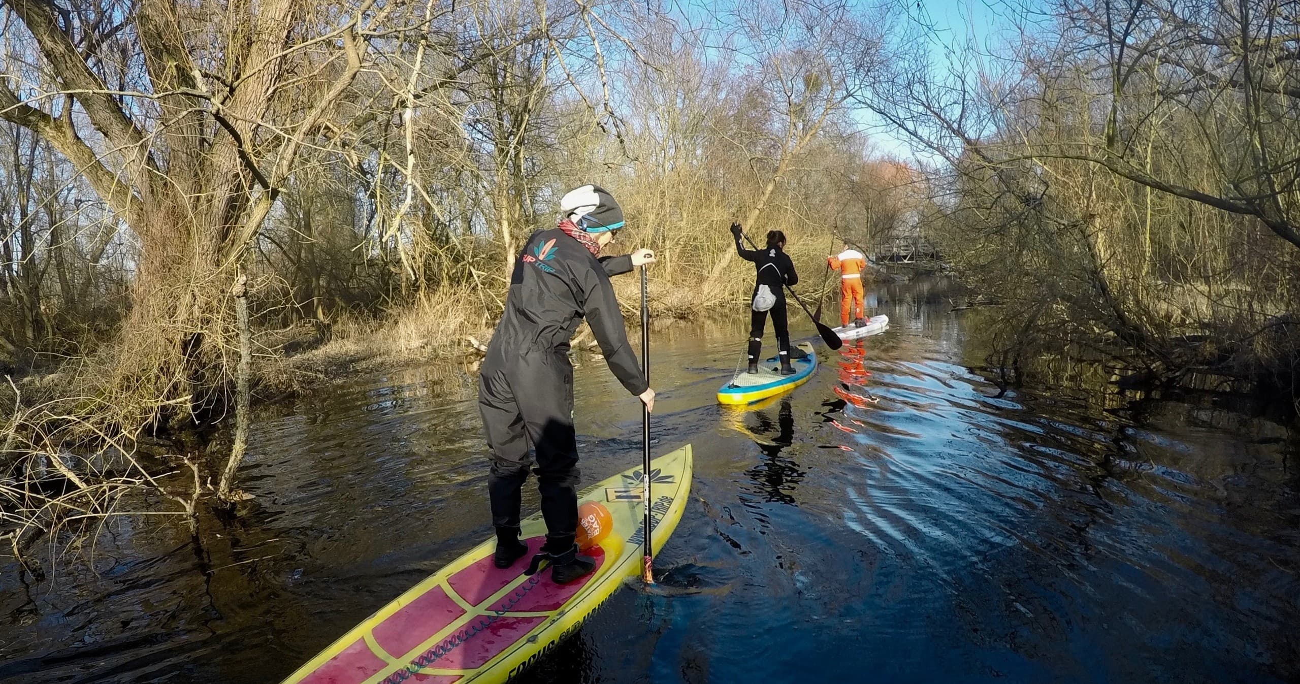 Stand-Up Paddleboarding at Wechselnde SUP Touren in [Location]