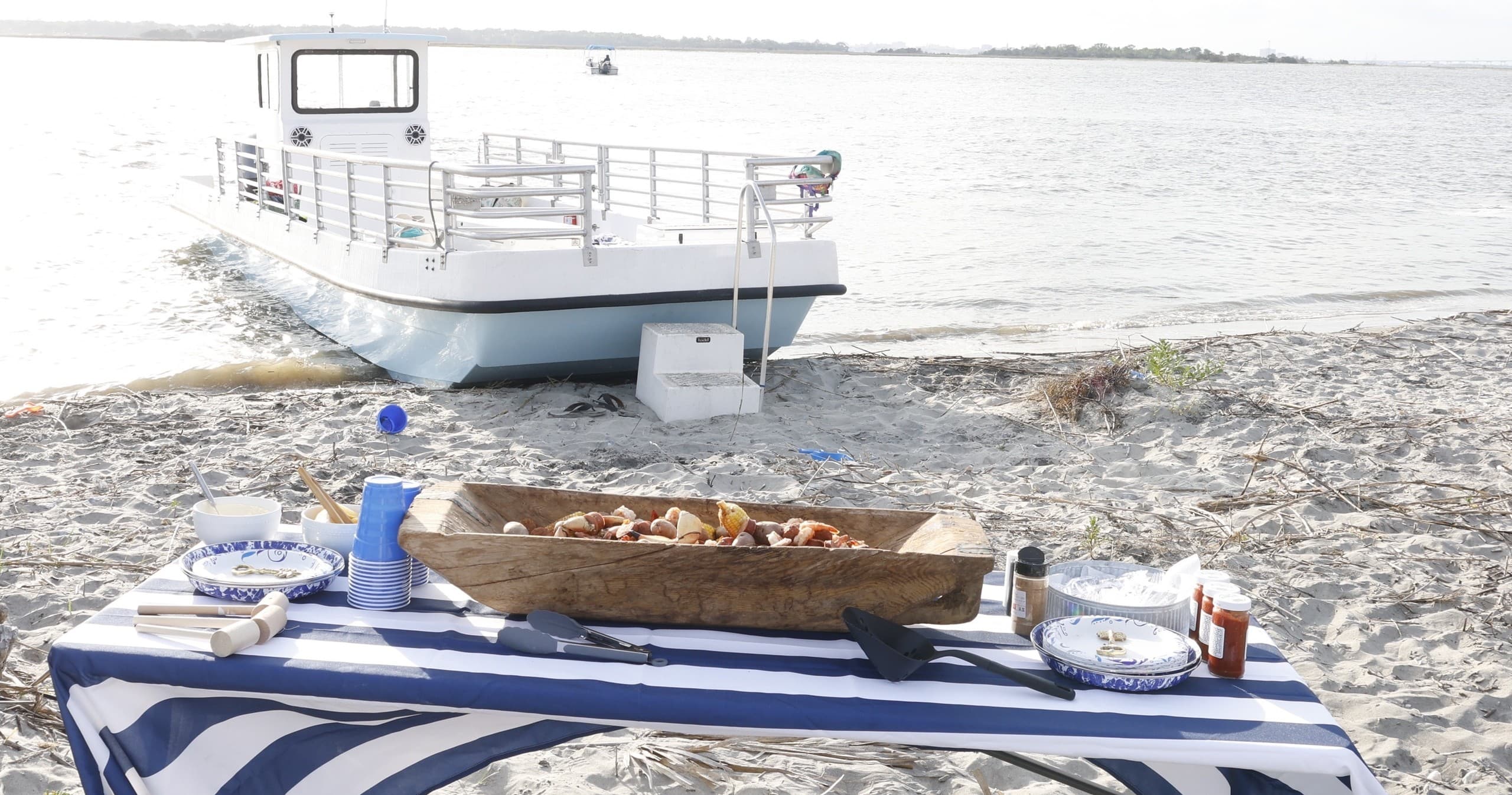 Water-Activities: Shem Creek Sundown Boil Cruise by Shem Creek Ecotours LLC