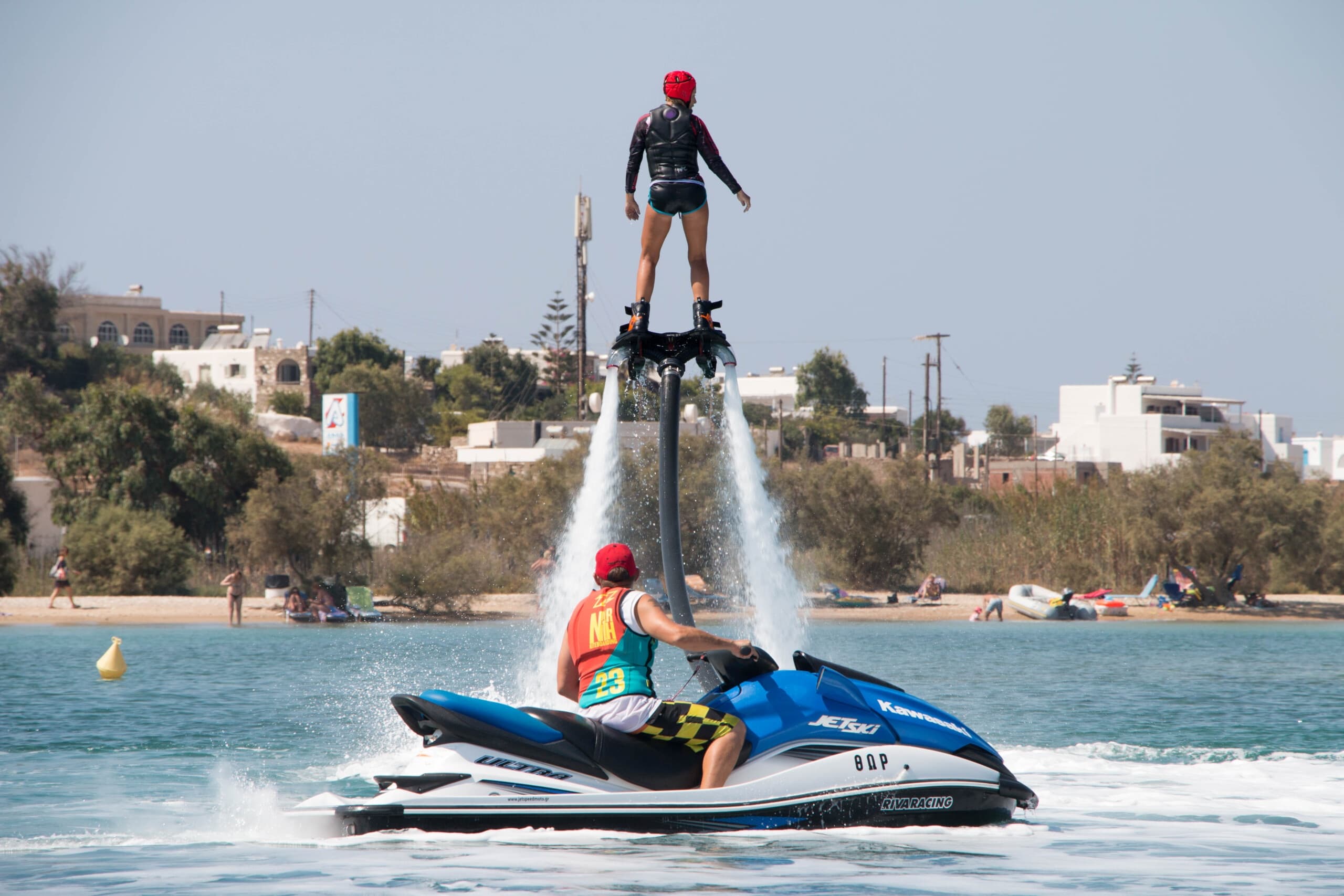Water Activities & Paros Kite Pro Center: Thrilling Flyboard Experience