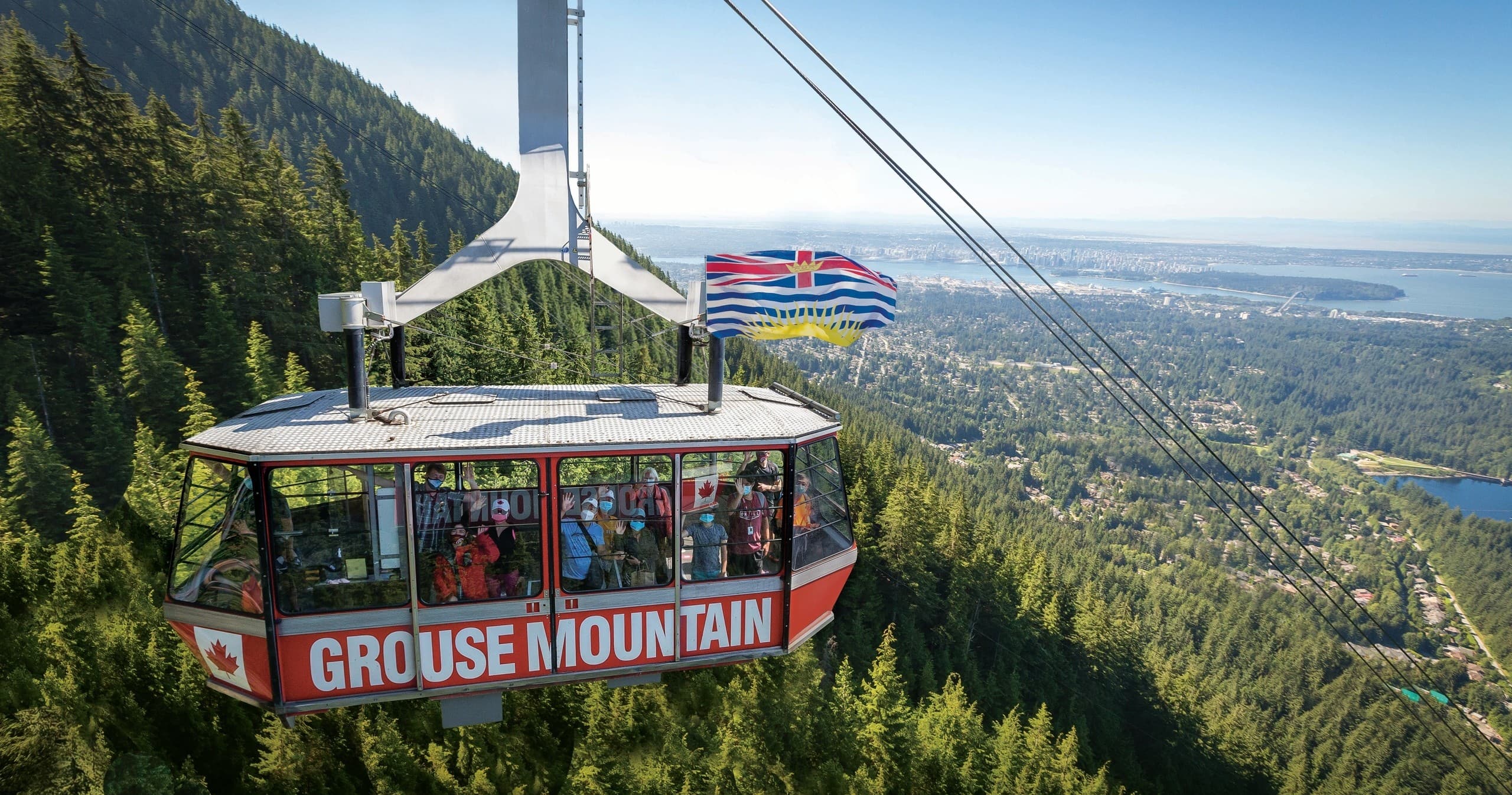 Grouse Mountain Flights & Attractions with Toonie Tours in North Vancouver