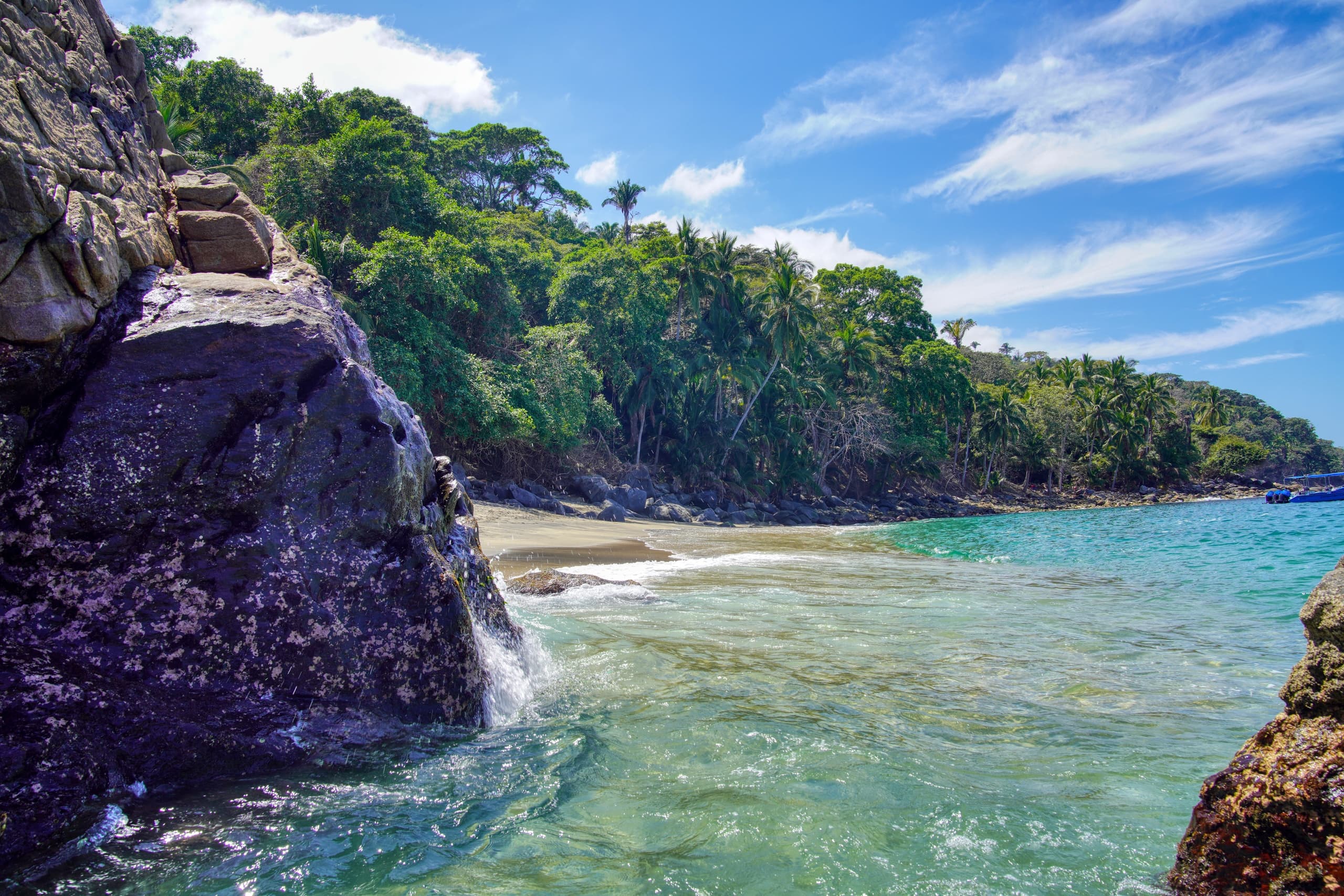 Water-Activities: Jet's Private Naked Boat Tour in Bay of Banderas
