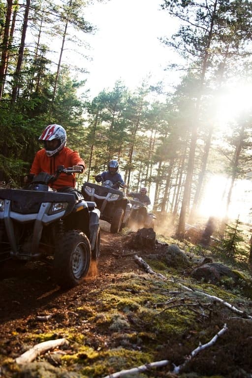 Land Adventures with Kakslauttanen: Lapland Quad Safari