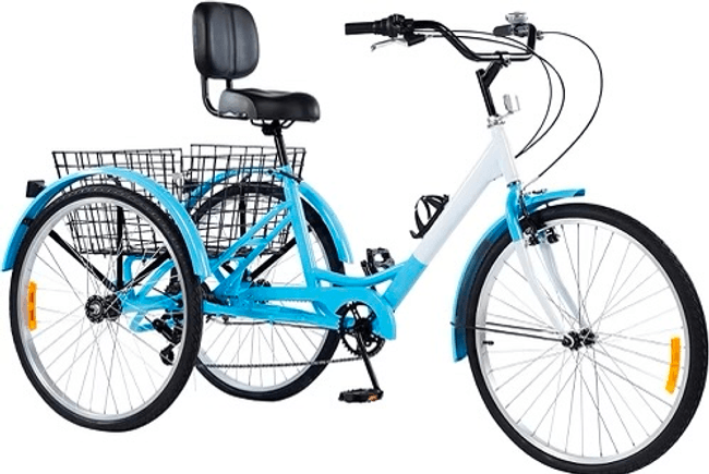 Adult Tricycle Riding on Long Beach Island, NJ