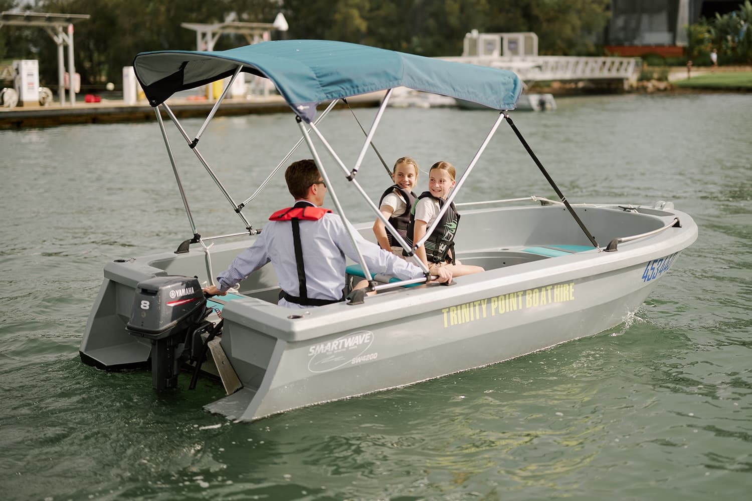 Day Boat Rentals at Trinity Point Water Sports in Morisset Park