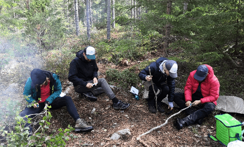 Survival Skills Course with True Nature Sweden AB in Södermanland
