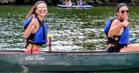 Water Activities & The Wharf Boathouse: Canoeing Adventure