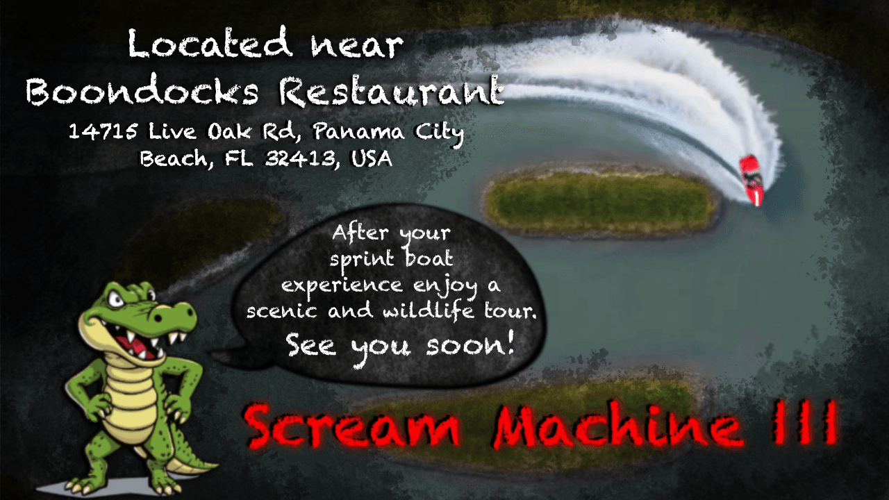 Scream Machine lll: Panama City Beach’s Ultimate 360° Jet Boat Thrill Ride