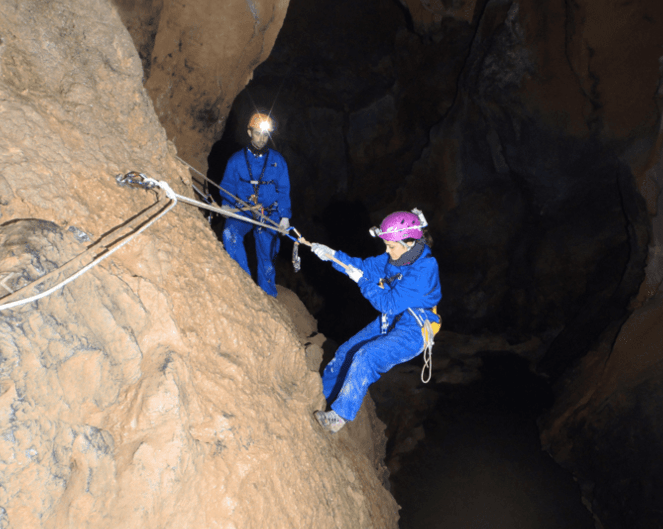 Technical Caving at Cueva Coventosa – Nor3 Turismo Activo
