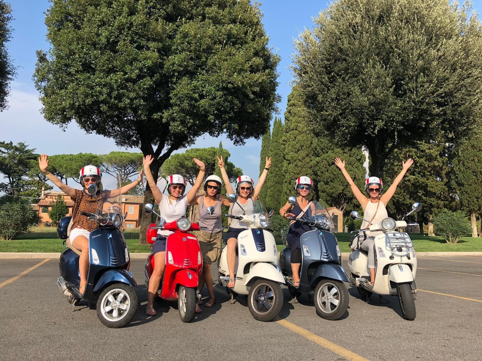 Land Adventures with Deutsche Römerin Vespa Tour