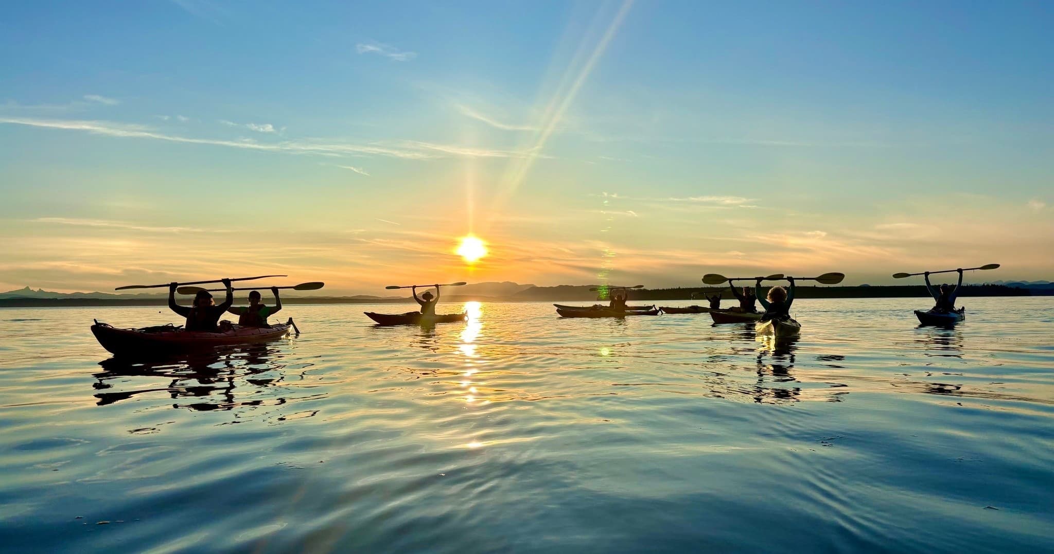 Sunset Kayak Tour at Mansons Landing, Cortes Island