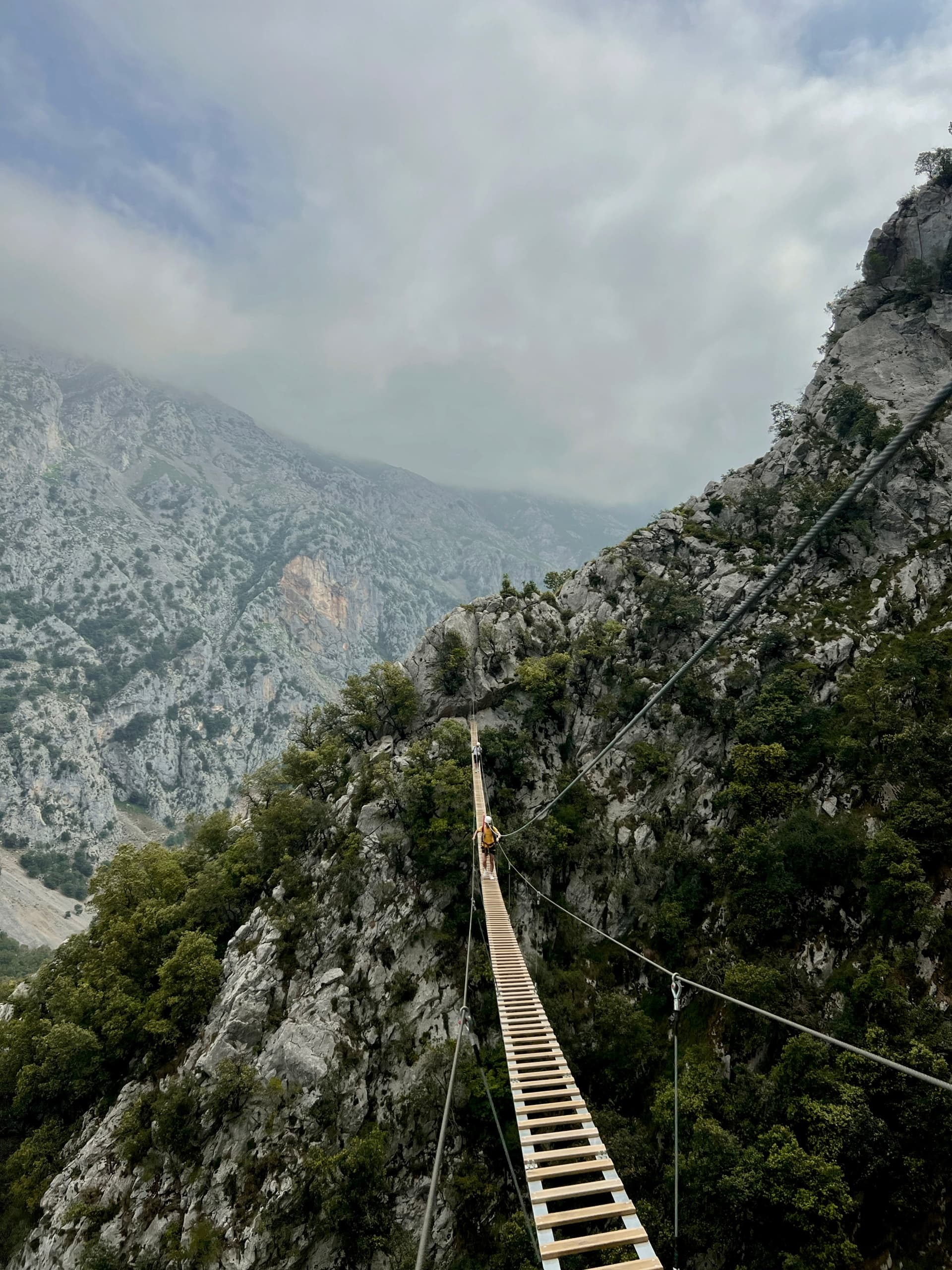 Climbing & Adventure at Vía Ferrata de La Hermida in Picos de Europa