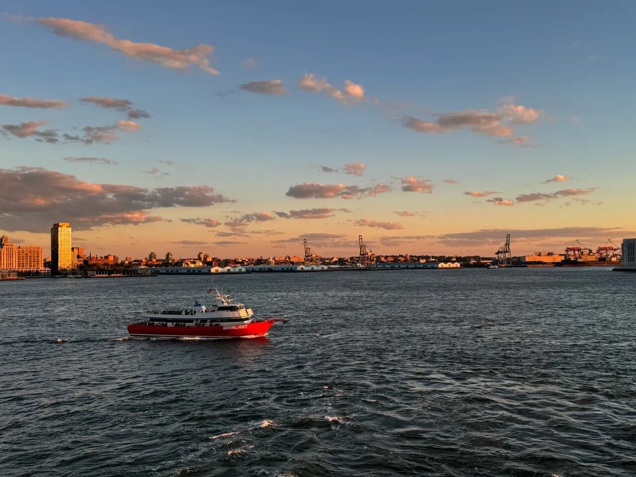 Golden Hour Harbor Cruise: NYC Sunset & Statue of Liberty Views