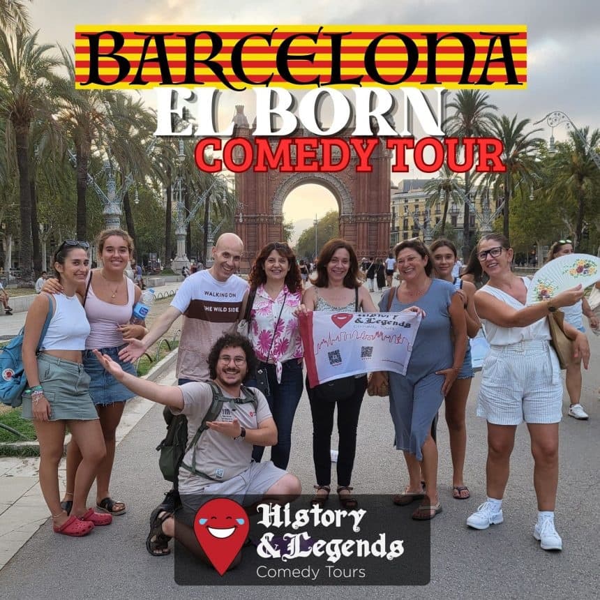 Discover El Born with HL Comedy Tours in Barcelona