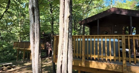 Land Adventures at Blue Heron Cabin – Shenandoah River