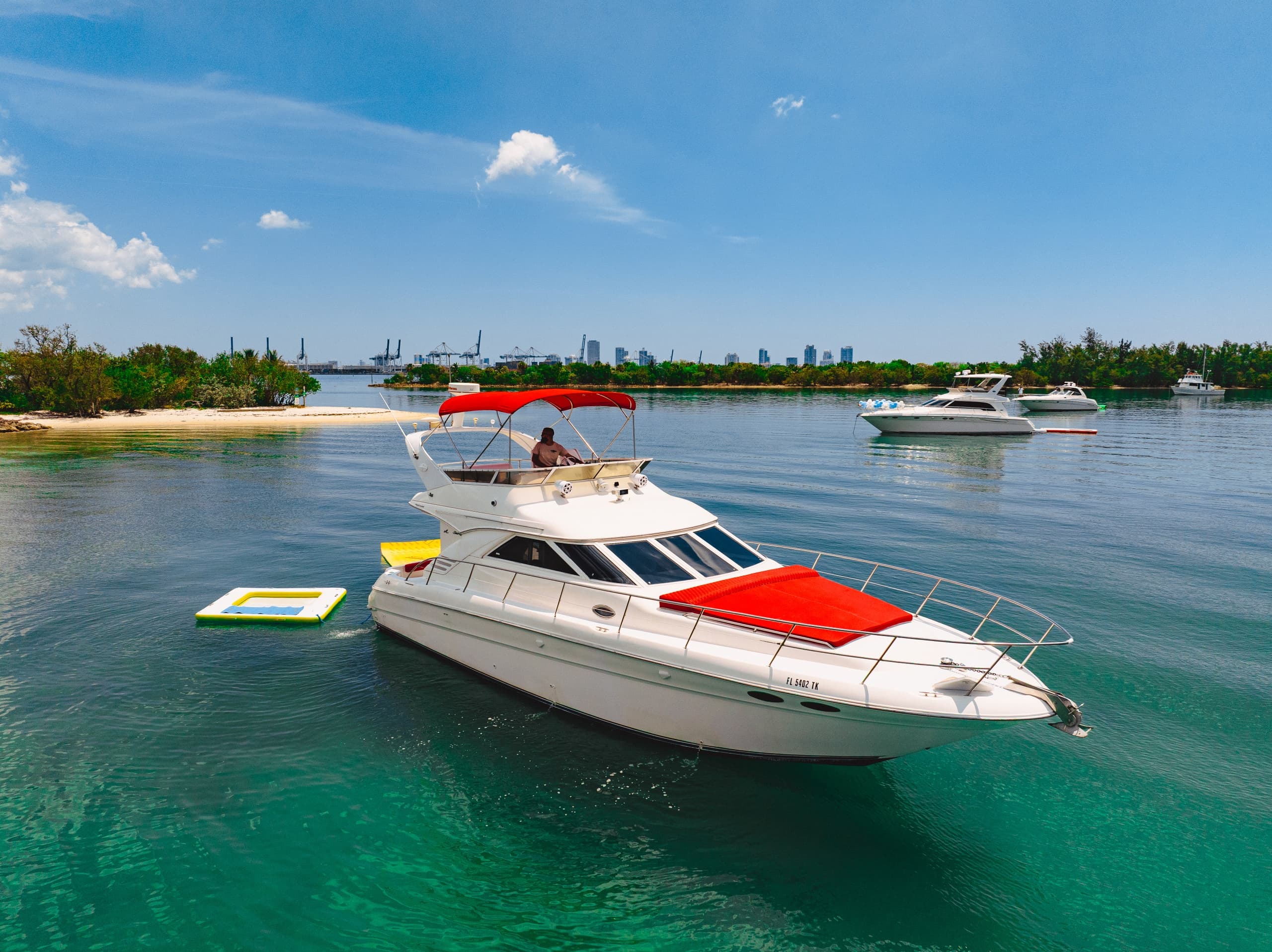 Water Activities with Distraction Yachts in Miami