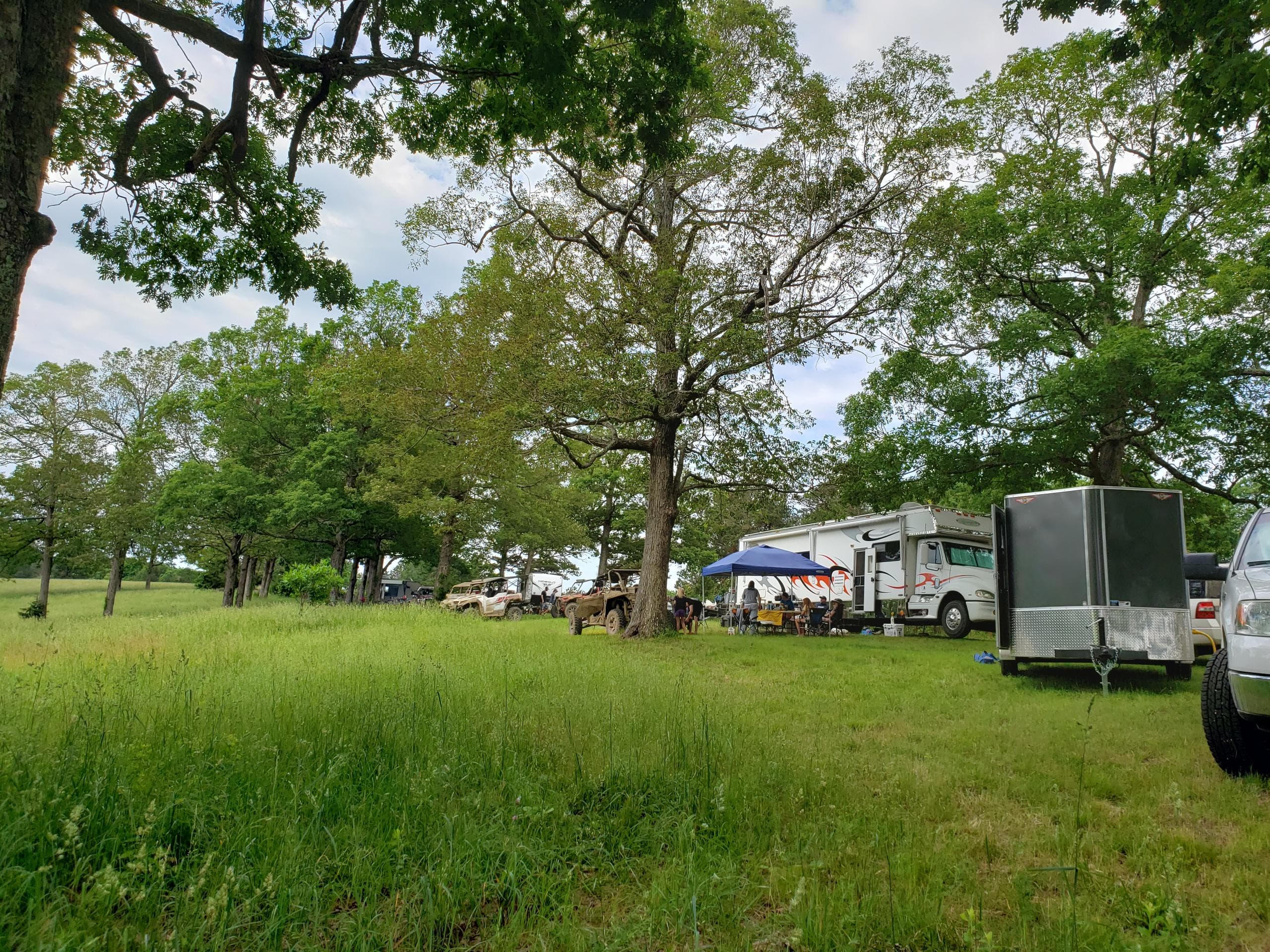 Primitive Camping at Wilderness Rider Buffalo Ranch in Kingston, AR