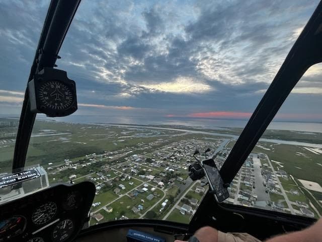 Private Beach Tour Over Crystal Beach, Bolivar Peninsula