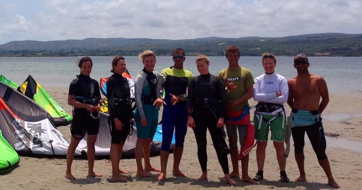 Kitesurf Lessons at Punta Trettu with Kite Zone Sardegna