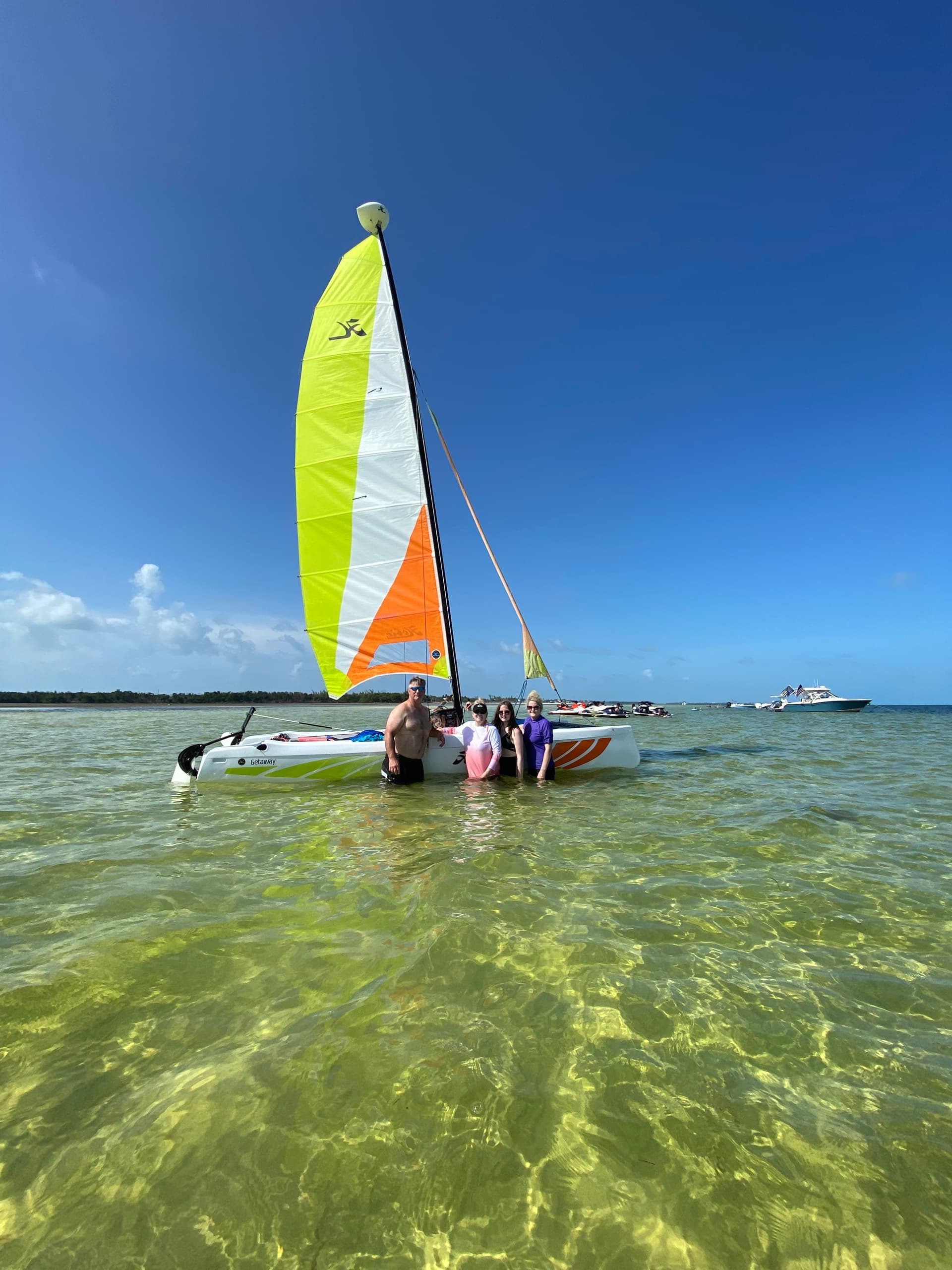 Sandbar Sail Adventure in Marathon, Florida