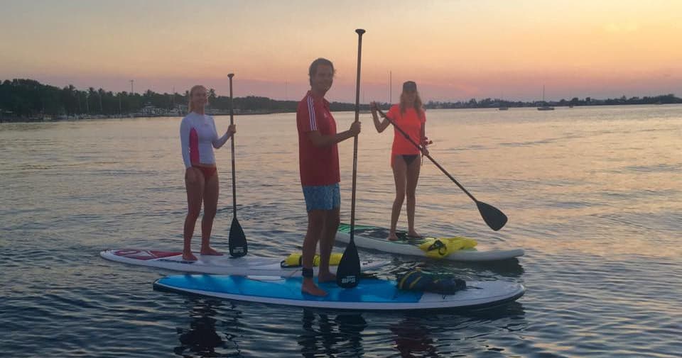 Paddle Board Rental with Aquaholic Adventures in Islamorada