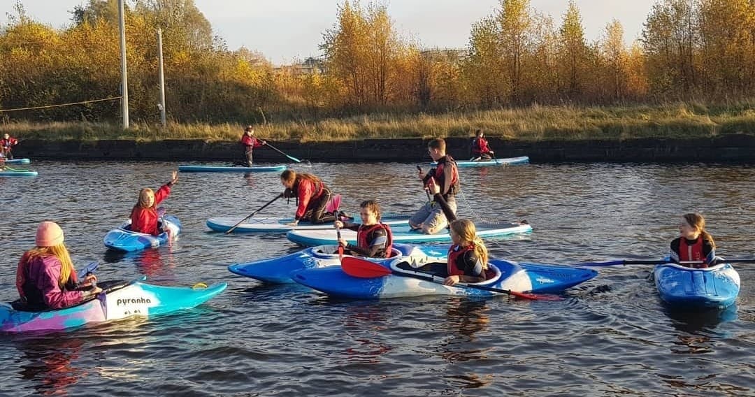 Kayaking Family Adventure at Pinkston Watersports, Scotland
