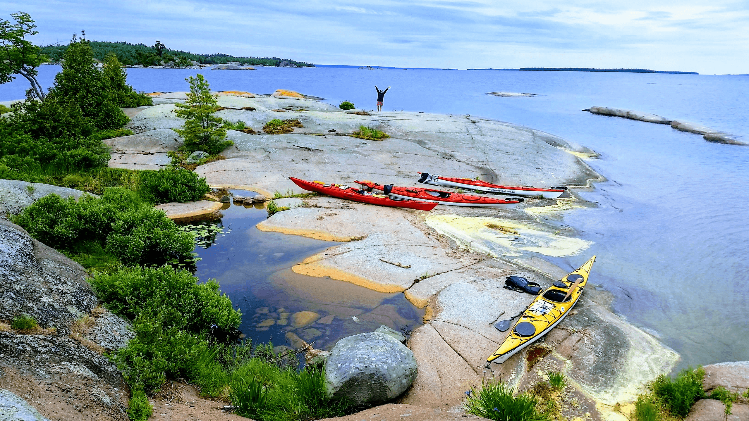 Kayak the Benjamin Islands in Ontario's North Channel
