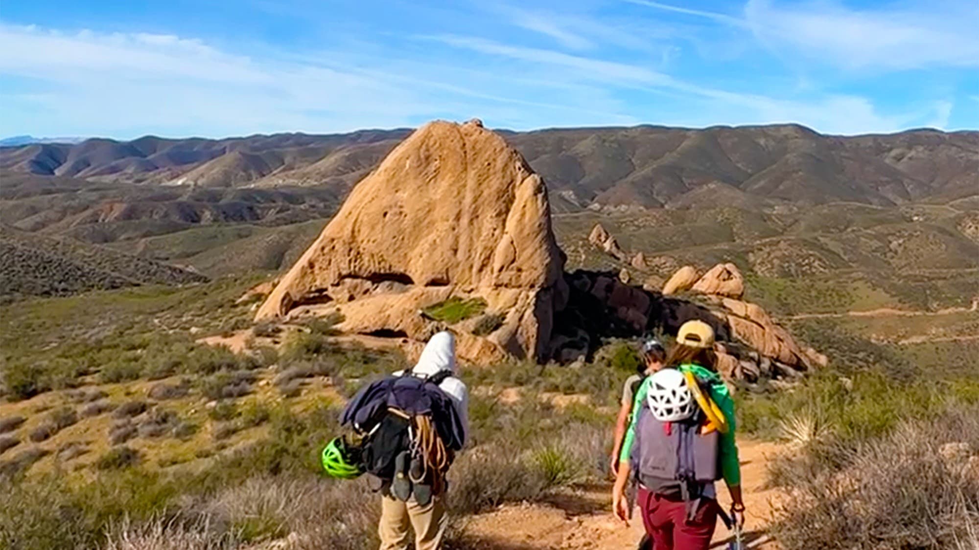 Pebble-Studded Climbs at Vasquez Truck Trail: Guided Conglomerate Sport Routes Near Santa Clarita
