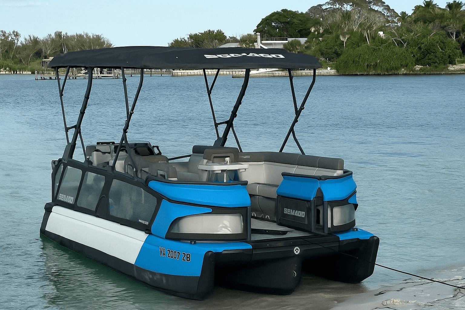 Seadoo Pontoon Rentals with Seaside Island Adventures in Florida
