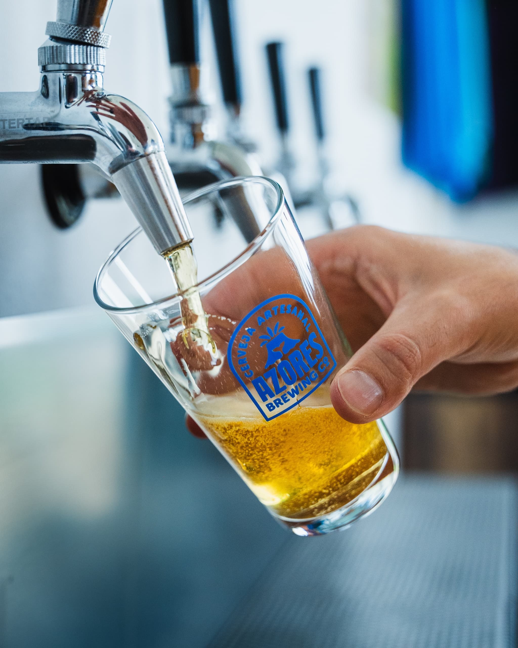 Beer Tasting at Azores Brewing Company in Ribeira Grande