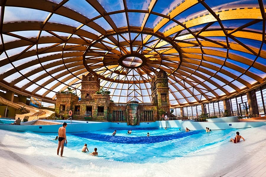 Sightseeing & Water Park Adventure with Gödöllő Royal Palace
