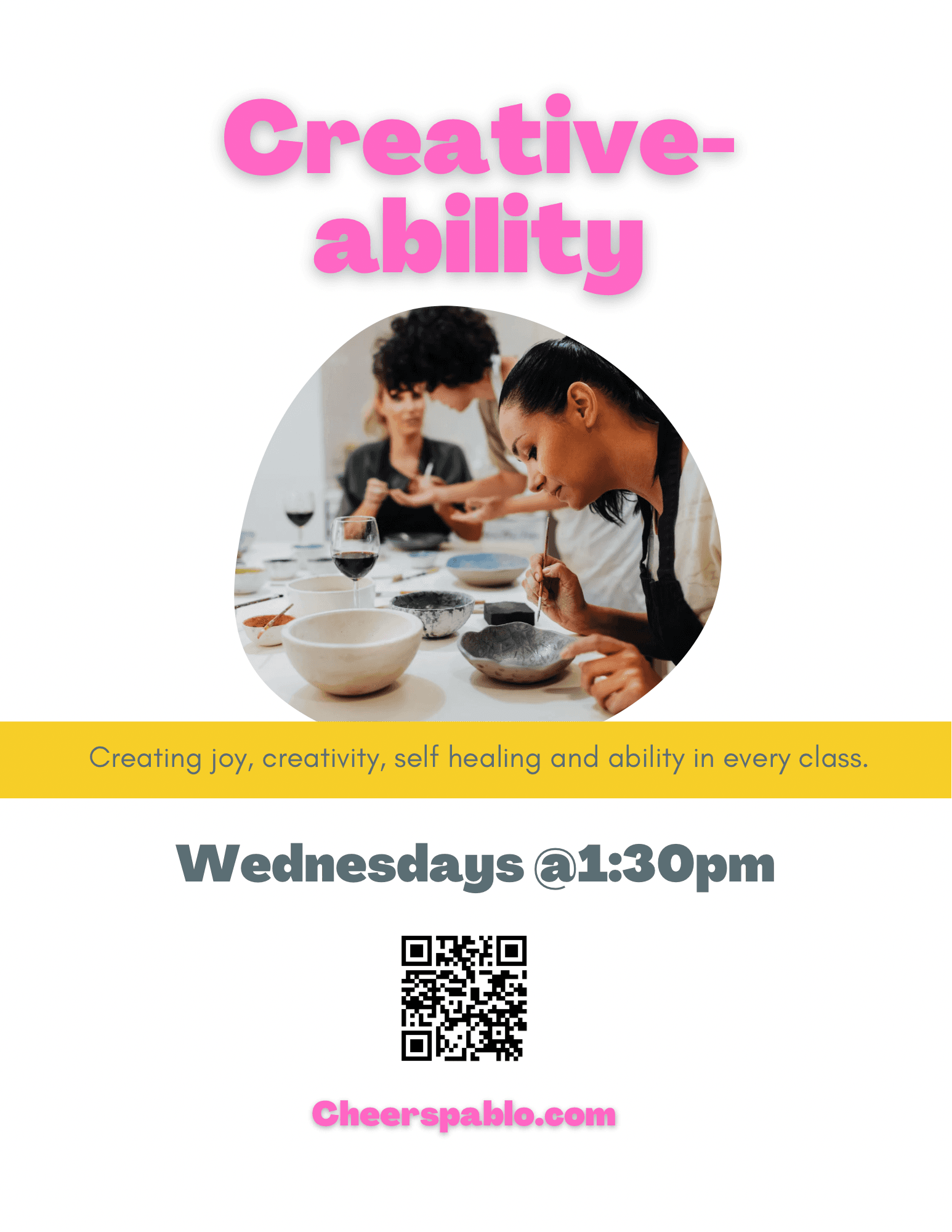 Creative Wellness Session at Cheers Pablo - Coon Rapids