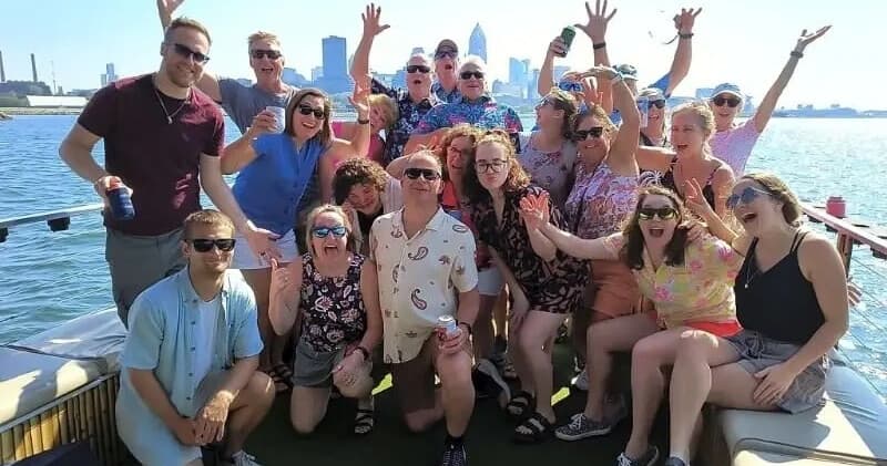 Big Kahuna Private Cruise — 2-Hour Tiki Barge on Cleveland's Cuyahoga River photo 3