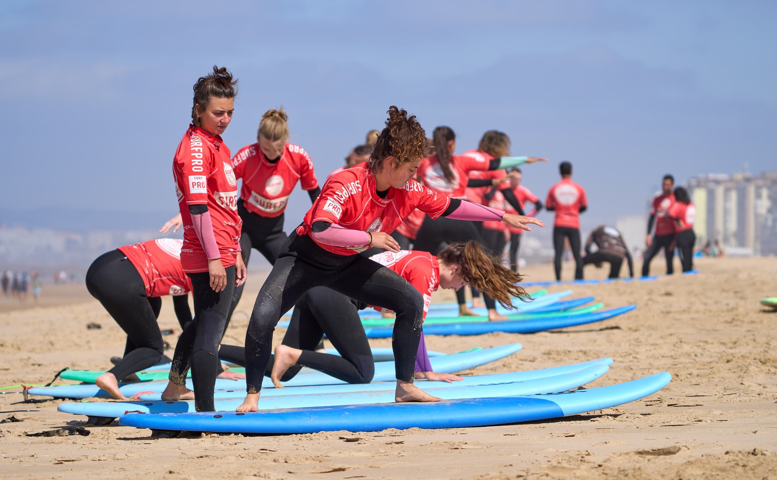 Surf Lessons in Caparica with Surf Pro Surf School