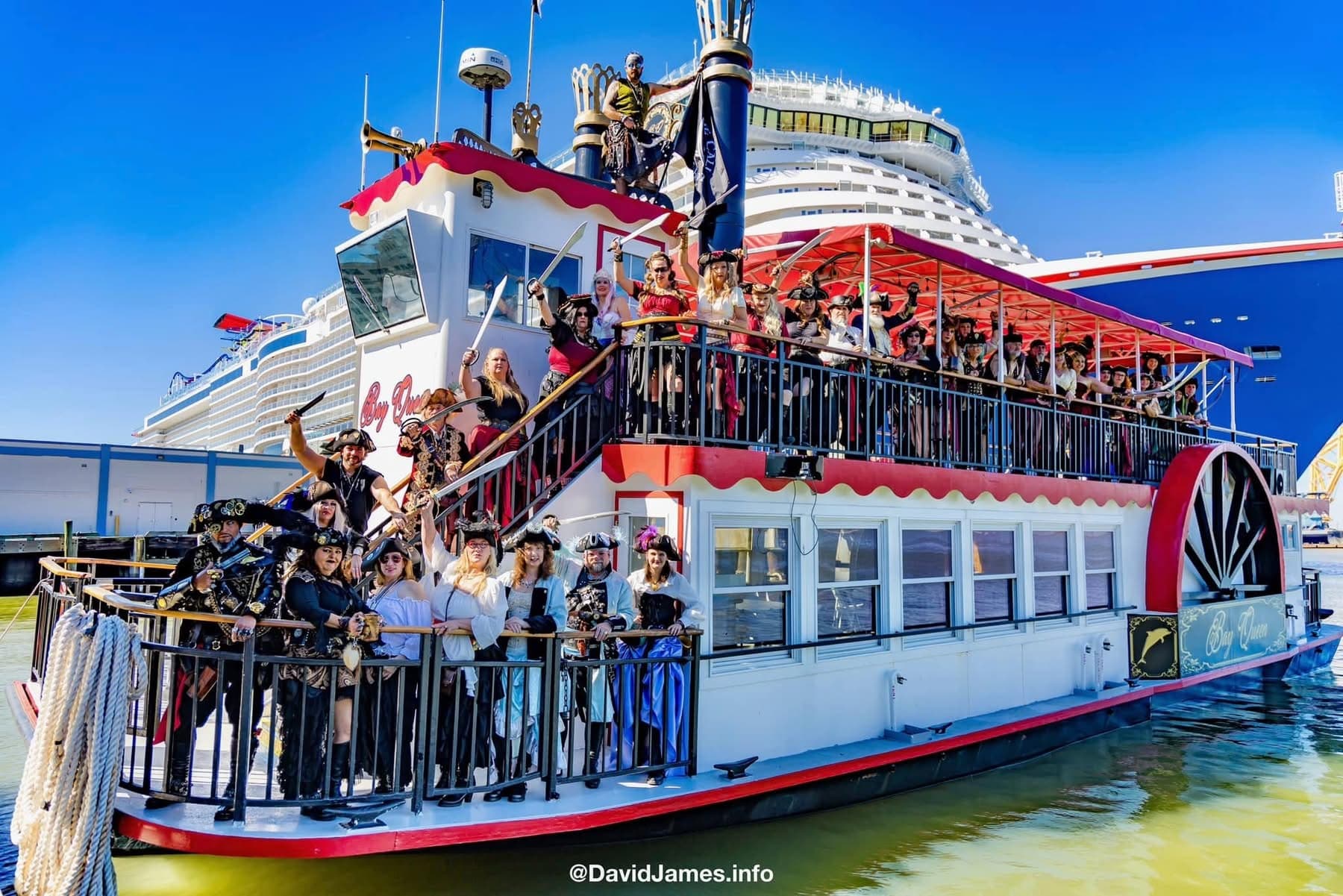 Celebrate Aboard the Bay Queen: Private 3-Hour Galveston Bay Charters photo 1