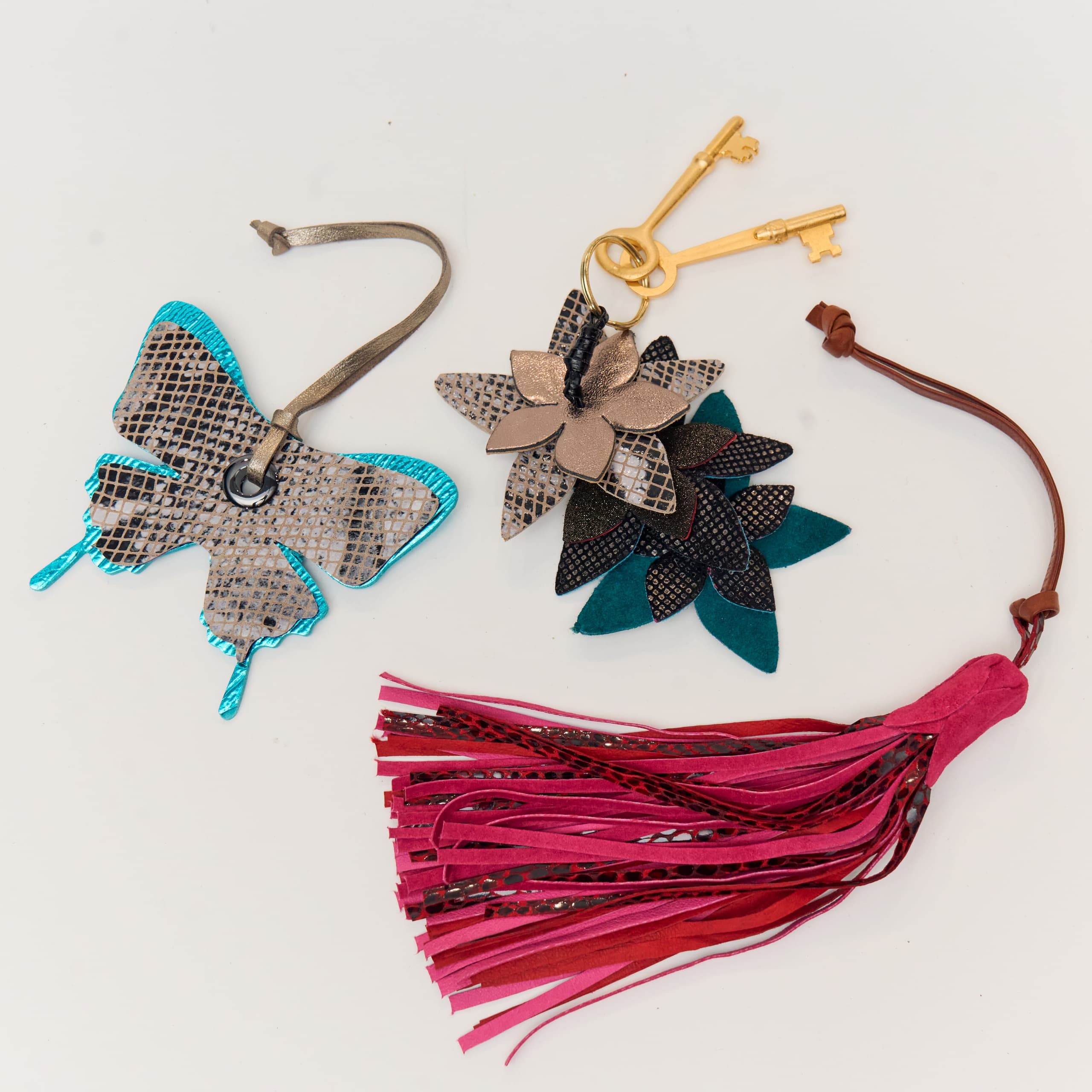 Sip & Stitch in Manhattan: Wine-Forward Leather Bag Charm Workshop