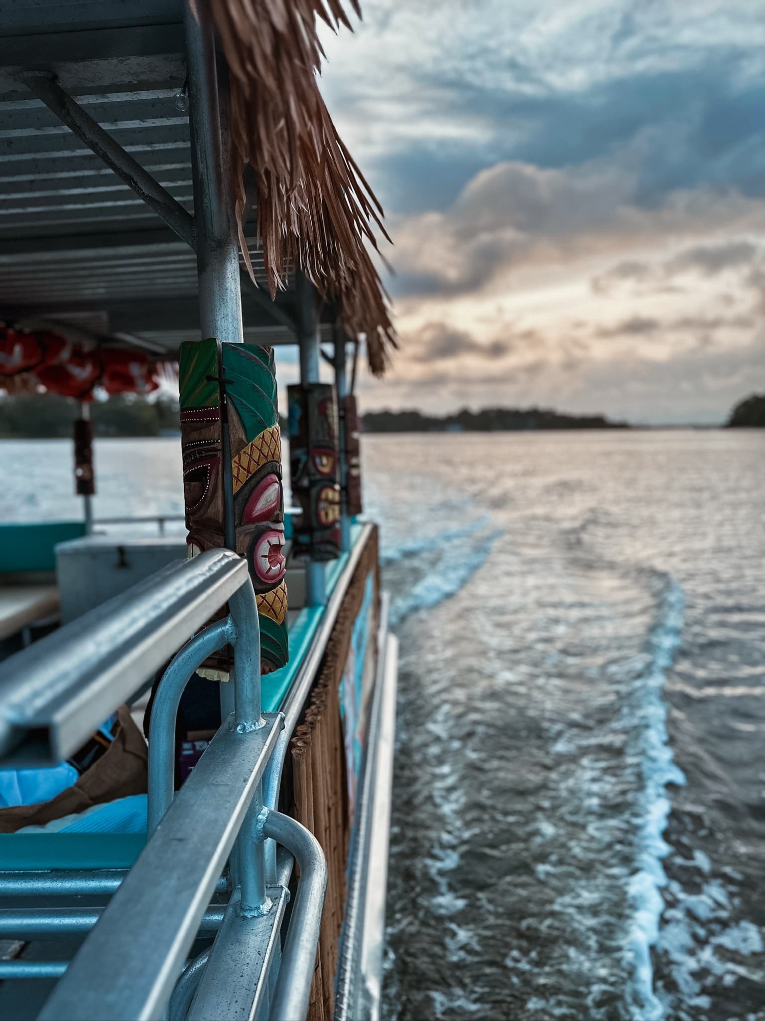 Private Tiki Boat Charters with Hampton Roads Boat Co.