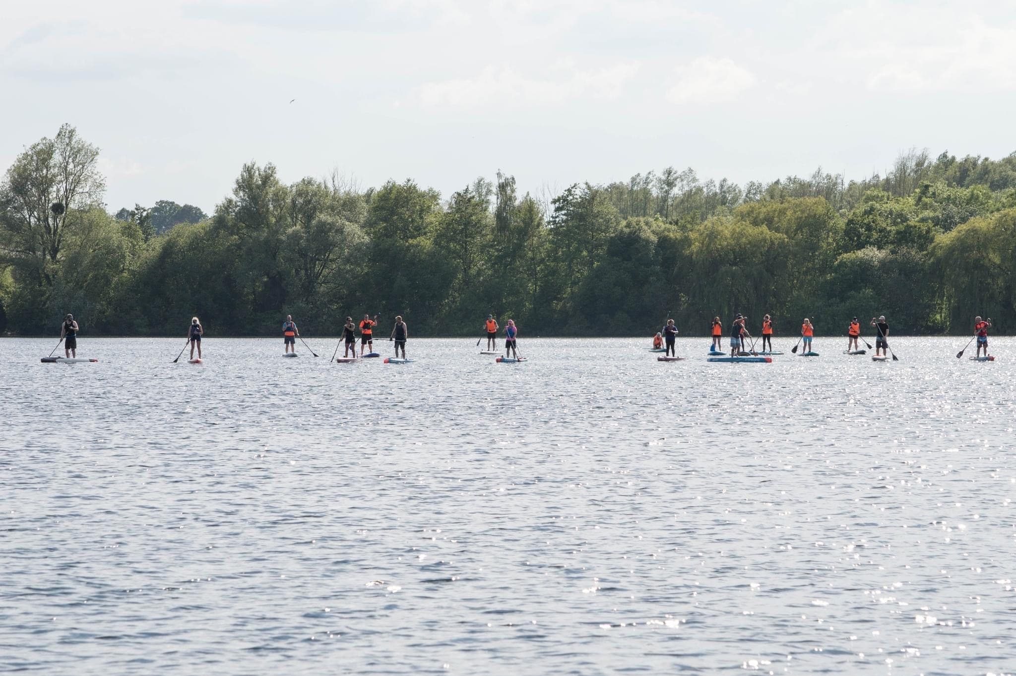 Burghfield Winter Paddle: GWTF 10km Race at Burghfield Lake photo 3