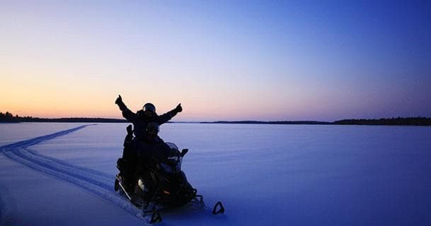 Winter Snowmobile Tour at Wilderness Hotel Nangu