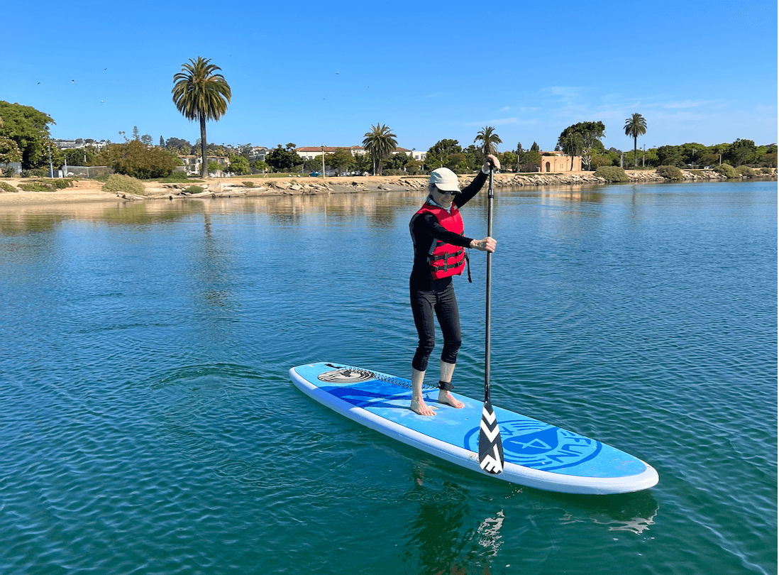 Adult Beginner SUP Lesson in San Diego, California